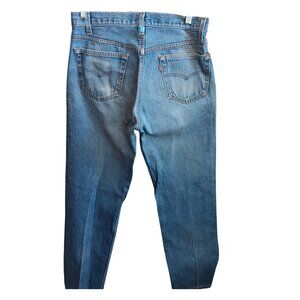 Vintage Levis 501 Denim Jeans Men's 32x31 Straight Button Fly Distress USA  80s